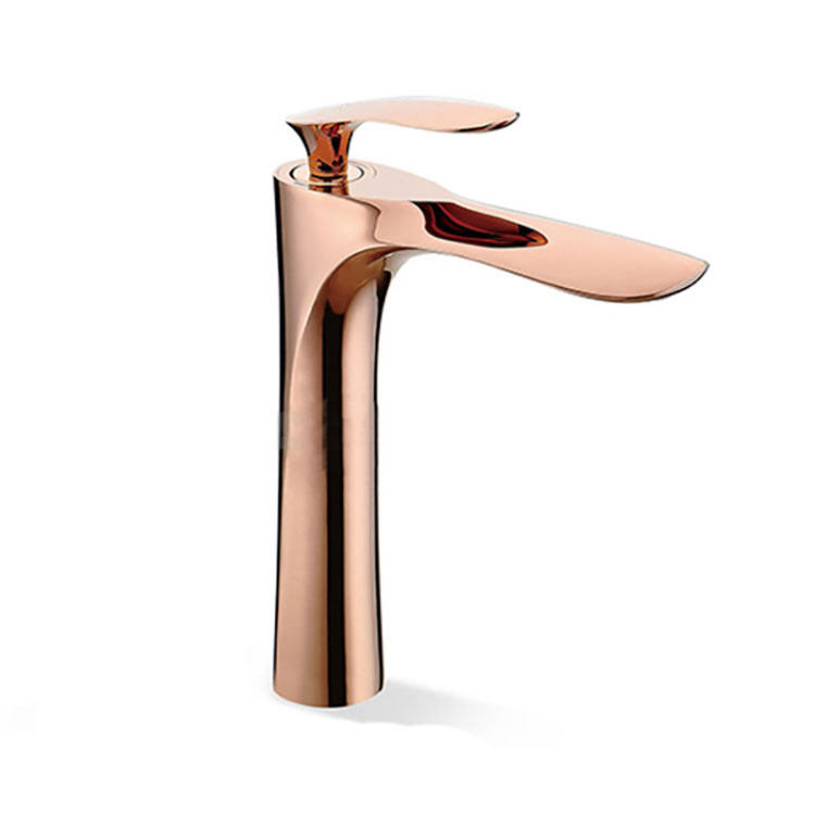 Rose Gold Lavabo qarışdırıcı